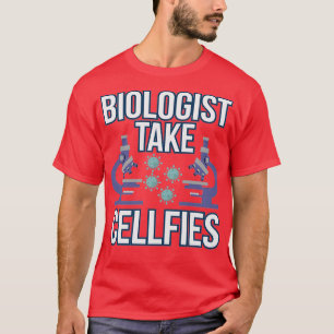 Camiseta Professora de Biologia Legal CellFie, Engraçado, D