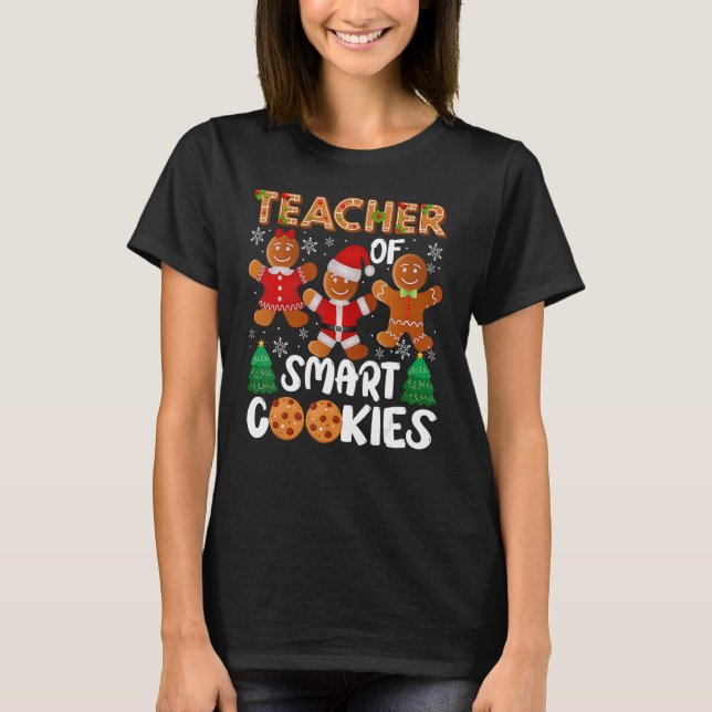 Camiseta Professora de Biscoitos Inteligentes Cookies Ginge (Frente)
