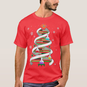 Camiseta Professora De Ciência Árvore De Natal Para Cientis