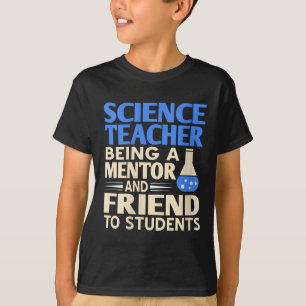 Camiseta Professora De Ciência Das Mulheres Mentor E Amiga 