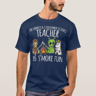 Camiseta Professora De Ciências Da Família E Do Consumidor 