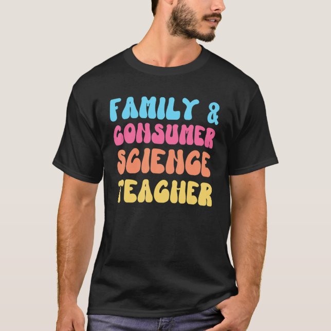 Camiseta Professora de Ciências Familiares e Consumidores F (Frente)