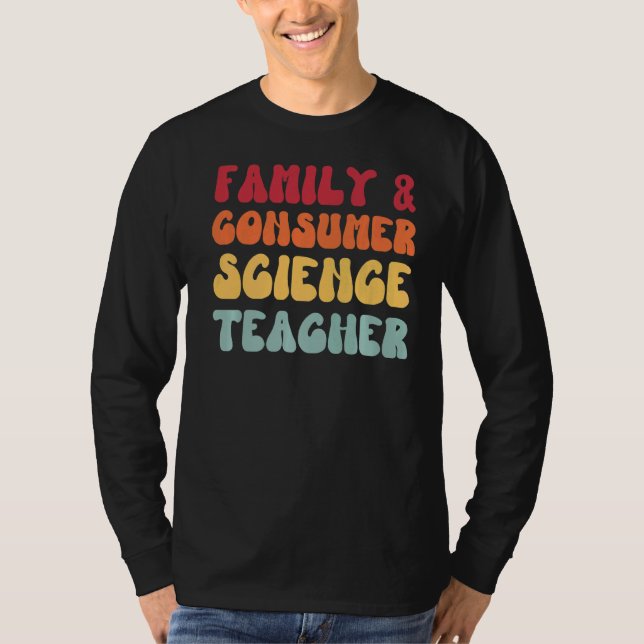 Camiseta Professora de Ciências Familiares e Consumidores F (Frente)