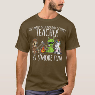 Camiseta Professora De Ciências Familiares E De Consumidore