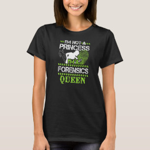 Camiseta Professora de Ciências Forenses, investigadora