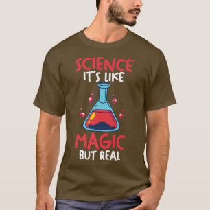 Camiseta Professora de CiênciasCiência É como Magia, mas