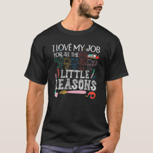 Camiseta Professora de Creche Adorável