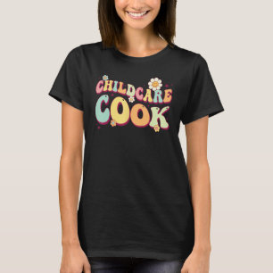 Camiseta Professora de creche Uniforme Cook para Prestação