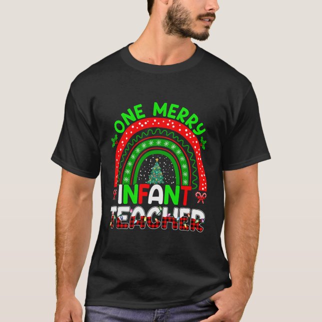 Camiseta Professora de Criança de Feliz, professor de árvor (Frente)