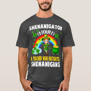 Camiseta Professora De Definição De Shenanigador Que Instig