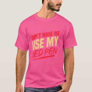 Camiseta Professora de Ensino em Inglês da Escola de Políci