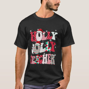 Camiseta Professora de Groovy Papais noeis de Natal Profess