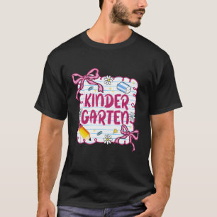 Camiseta Professora de Jardim de Infância Menina Criança Co