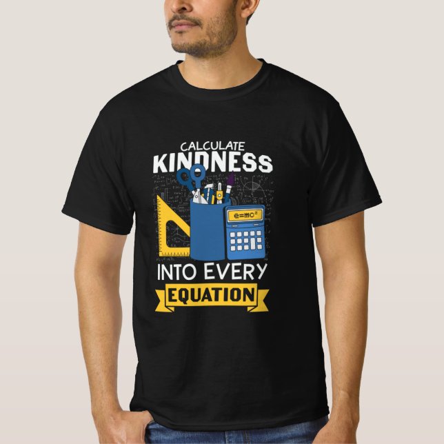 Camiseta Professora de Matemática Calcula gentileza (Frente)