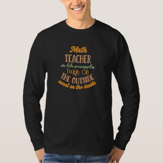 Camiseta Professora De Matemática Das Mulheres Engraçada De