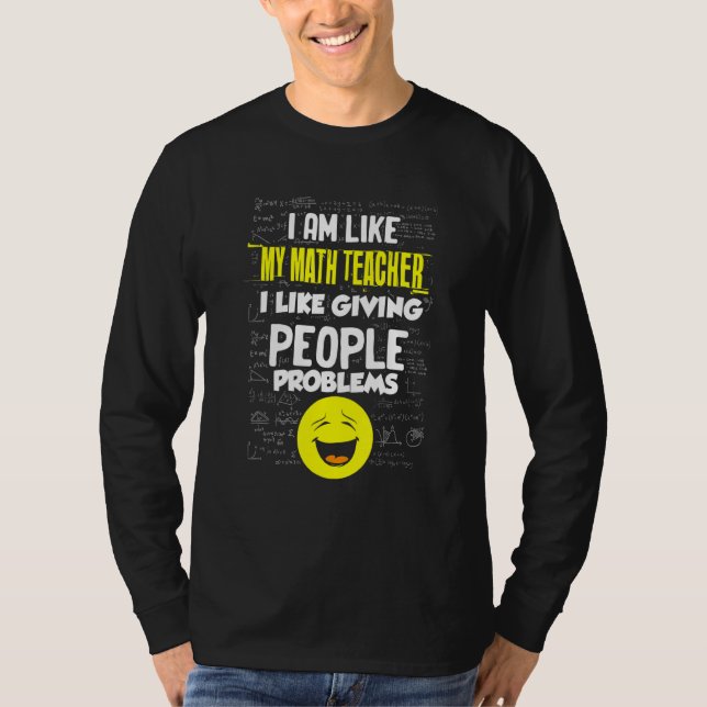 Camiseta Professora De Matemática Gosta De Diversão De Mate (Frente)