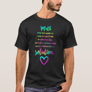 Camiseta Professora de Matemática Tiedye em Matemática da M