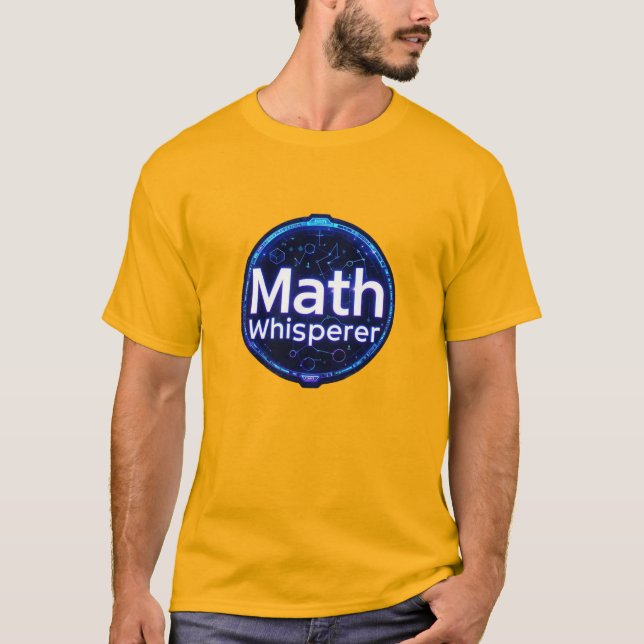 Camiseta Professora de Matemática Whisperer (Frente)