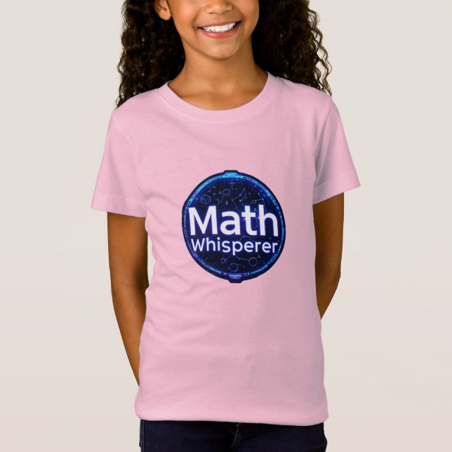 Camiseta Professora de Matemática Whisperer (Frente)