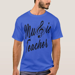 Camiseta Professora de Música Ensinando Músico Escolar