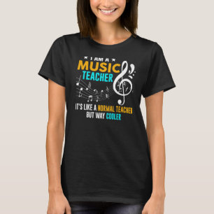 Camiseta Professora de Música Legal Professora de Música