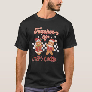 Camiseta Professora de Natal do Smart Cookies Gingerb