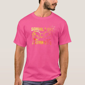 Camiseta Professora de Óculos Secos da Escola Fora de Verão