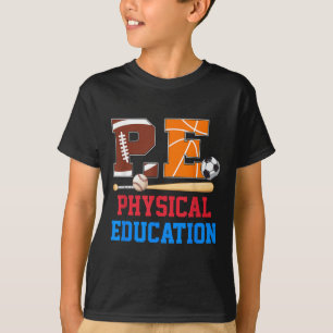 Camiseta Professora De Pe Esportes De Volta Ao Ensino Físic
