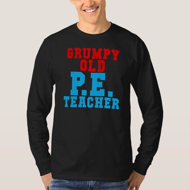 Camiseta Professora De Pe Velha E Grumpy (Frente)