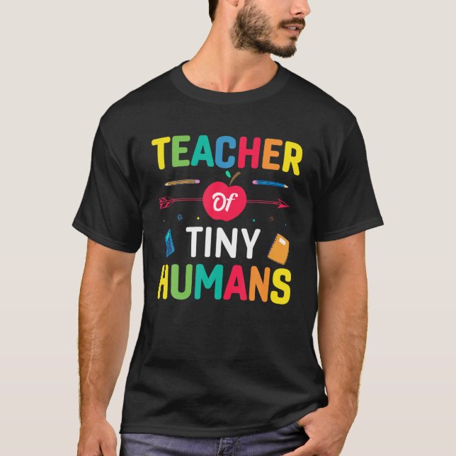 Camiseta Professora De Professores Da Escola Secundária De  (Frente)