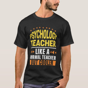 Camiseta Professora De Psicologia Como Professora Normal Ma