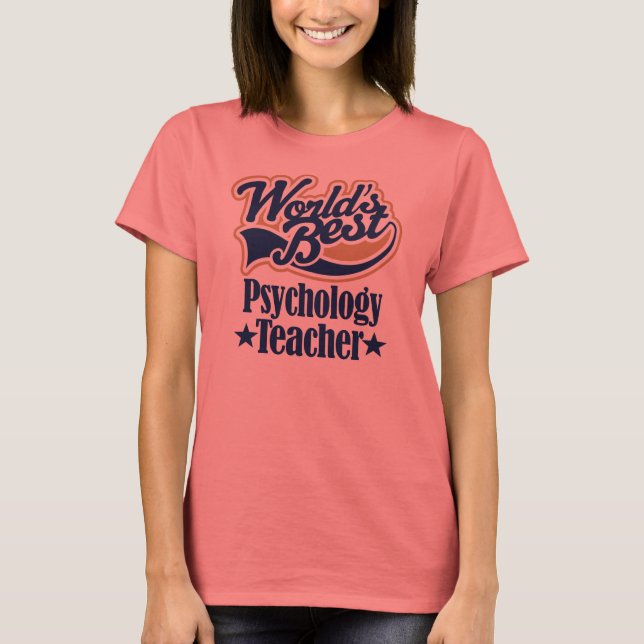 Camiseta Professora De Psicologia Presente Para (Frente)