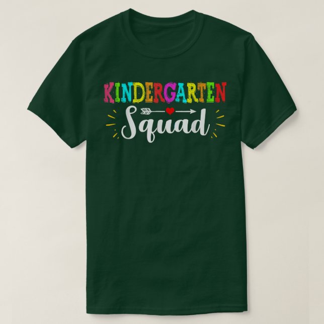 Camiseta Professora De Teatro Da Equipe Do Jardim De Infânc (Frente do Design)