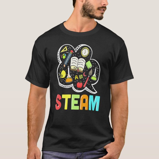 Camiseta Professora De Vapor E Estudante De Volta Ao Trono  (Frente)