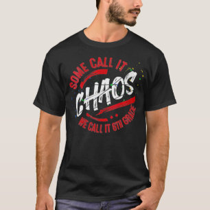 Camiseta Professora do 1º ano do 6 feminino doada no meio