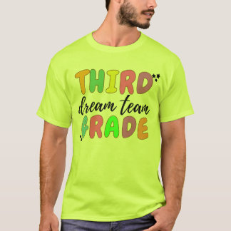 Camiseta Professora do 3º ano da Equipe de Professores T-Sh