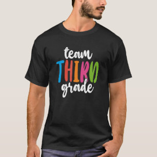 Camiseta Professora do 3º ano da Equipe de volta para