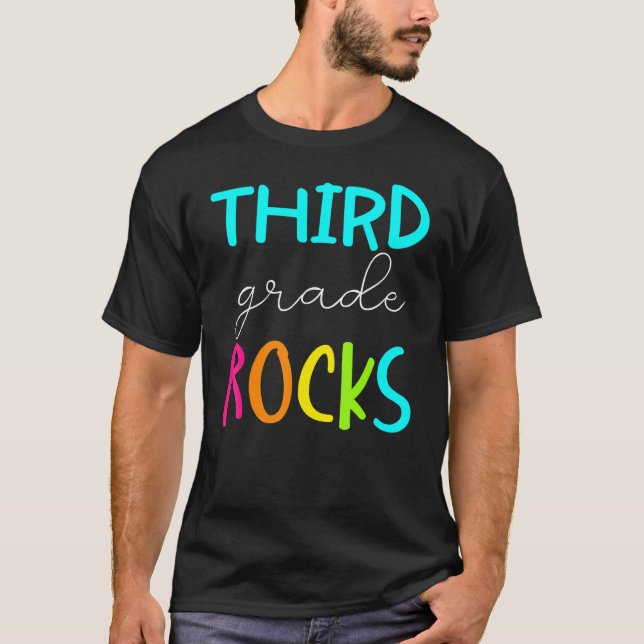 Camiseta Professora do 3º ano do Time Rocks 2 (Frente)