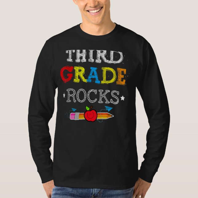 Camiseta Professora do 3º ano do Time Rocks 2 (Frente)