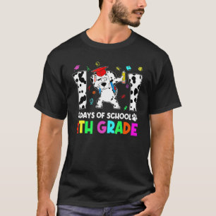 Camiseta Professora do 4º ano da Escola de Dabbing 101 dias