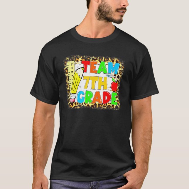 Camiseta Professora do 7 de Equipe Estudante de 2º ano de t (Frente)