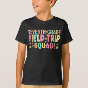 Camiseta Professora do 7 Grau de Trip Squad Engraçada Estud