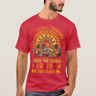 Camiseta Professora Do 7 Grau Ensino Os Perus Mais Cutros T