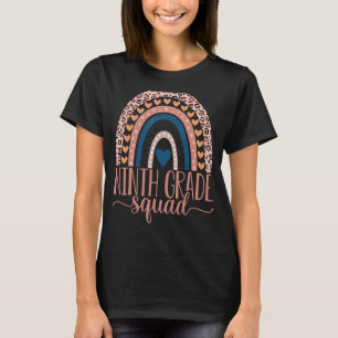 Camiseta Professora do 9º Grau Equipe do Esquadrão de Volta