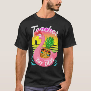 Camiseta Professora Do Abacaxi De Descarga Com Óculos De So