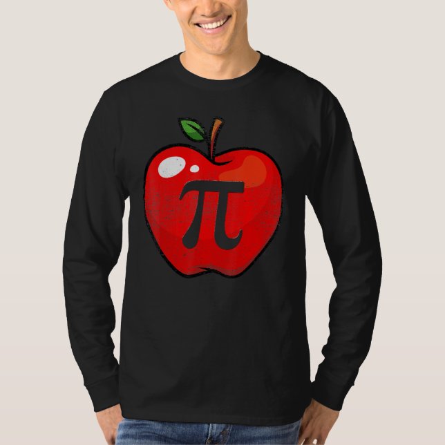 Camiseta Professora Do Apple Pi Day Math Lover 3 14 Apple (Frente)