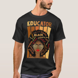 Camiseta Professora do Black Educator Love Melanin