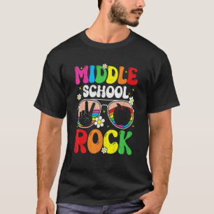Camiseta Professora do Colégio de Rocks da Escola Média Gro