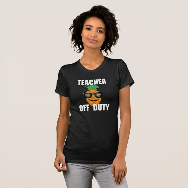 Camiseta Professora do Design de serviço - Bella+Canvas Sli (Frente Completa)