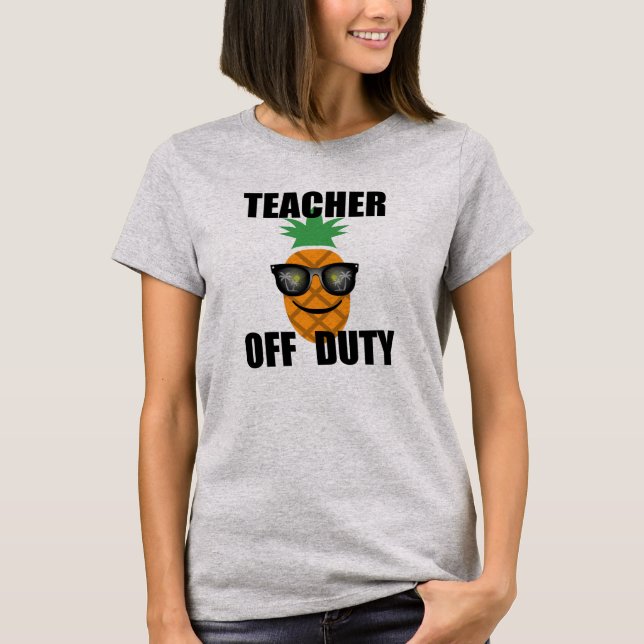 Camiseta Professora do Design de serviço - Camisa-T básica  (Frente)